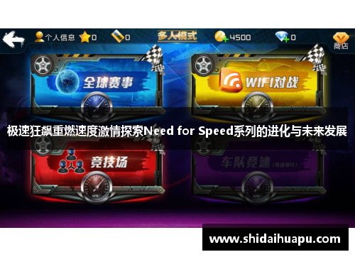 极速狂飙重燃速度激情探索Need for Speed系列的进化与未来发展